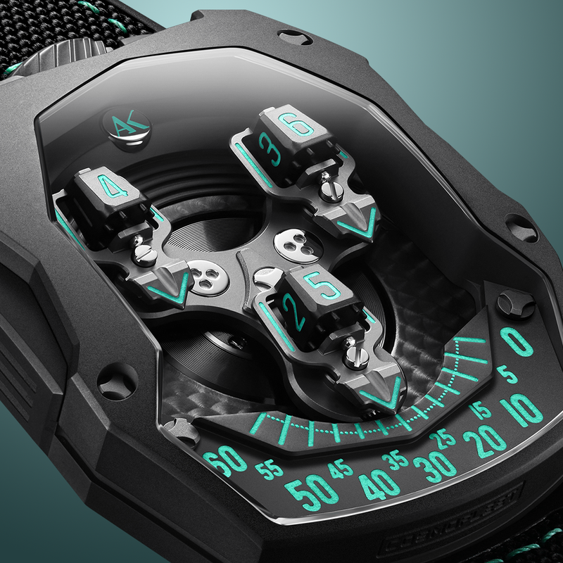 ATOWAK COSMOFLEET Aurora: Titanium Satellite Hour Watch – Atowak
