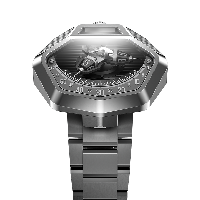 ATOWAK COBRA Steel Silver | 360° Satellite Hour Watch – Atowak