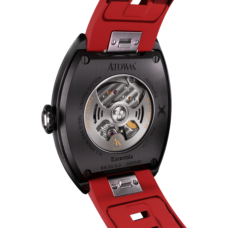 ATOWAK TARANTULA Twilight Red | 360° Satellite Hour Watch – Atowak