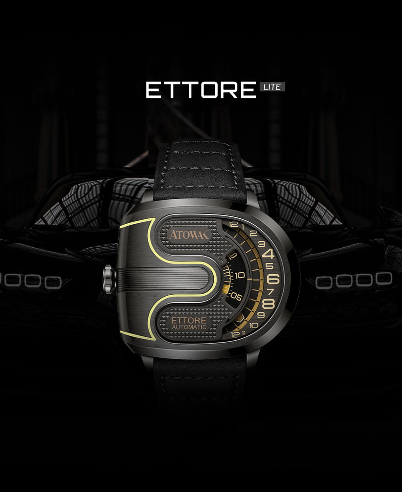 再値下げ】レア！自動巻き 日本製ムーブATOWAK ETTRRE LITE 