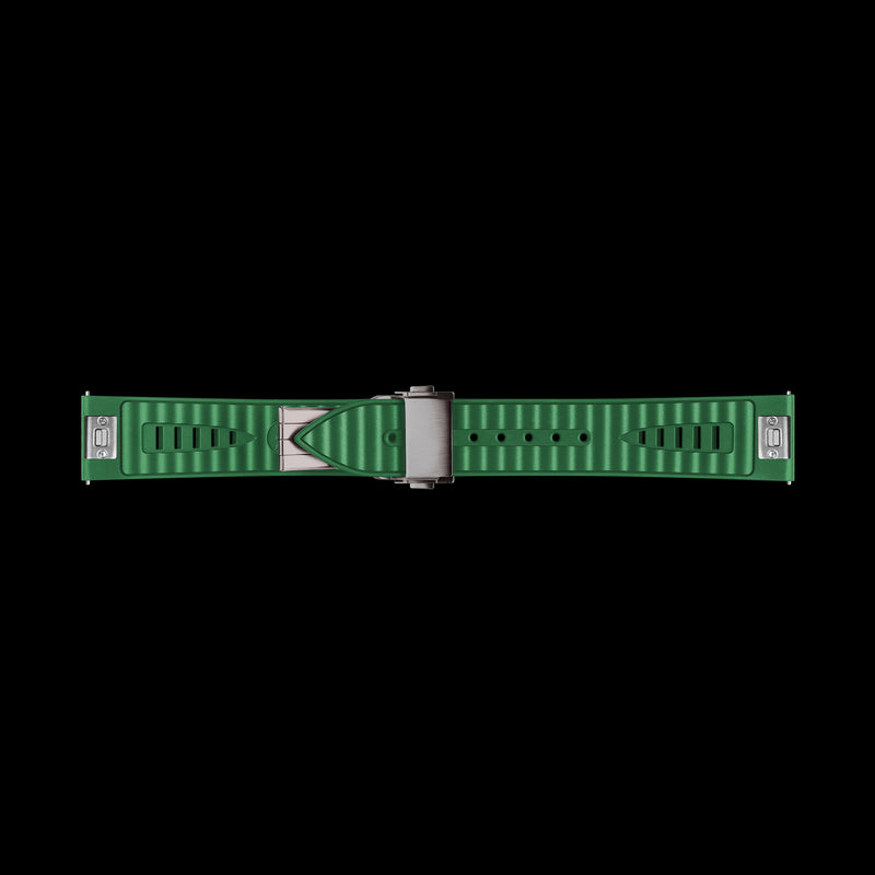 Green NBR Rubber Strap with Gray Buckle for TARANTULA