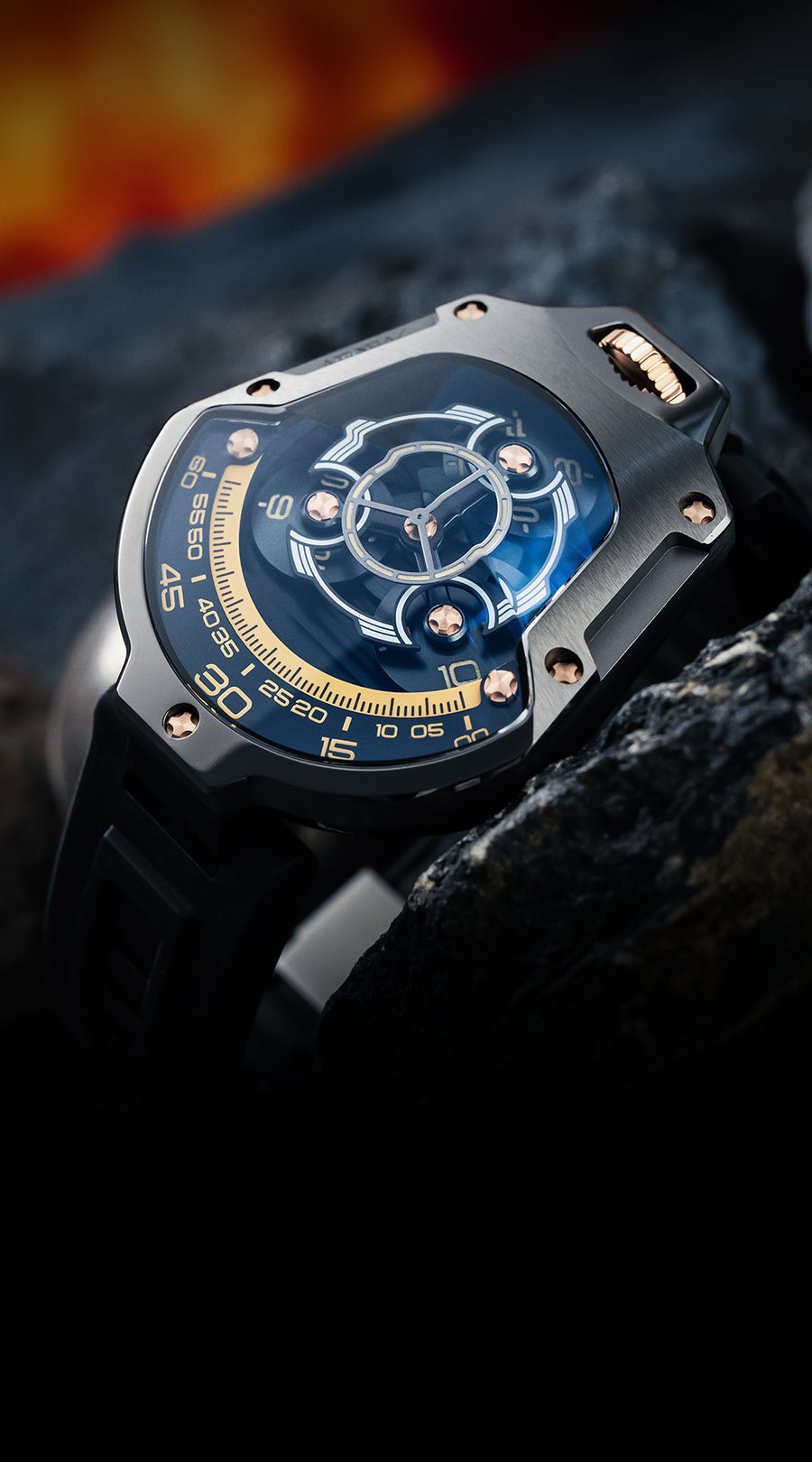 Atowak 自動巻き 腕時計 ATOWAK | Unique Mechanical Watches & Time Display Innovation