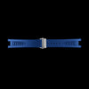 Blue FKM Rubber Strap with Silver Buckle for Spaceship