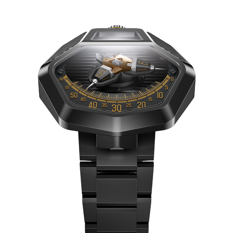 COBRA DESERT BROWN | Brown Mechanical Watch with Satellite Hour