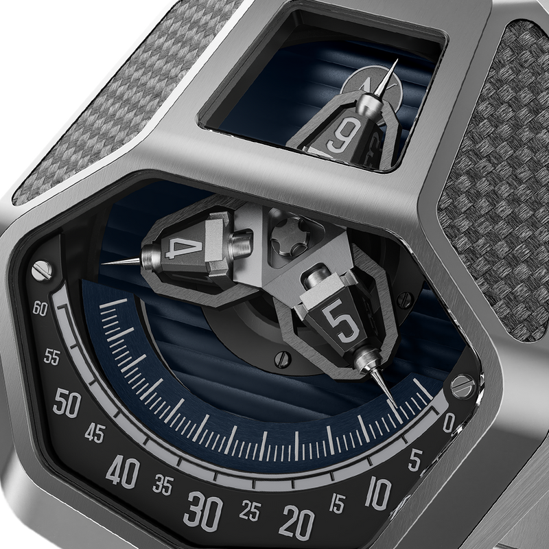 ATOWAK COBRA Royal Blue | 360° Satellite Hour Watch – Atowak ATOWAK COBRA Royal Blue | 360° Satellite Hour Watch – Atowak