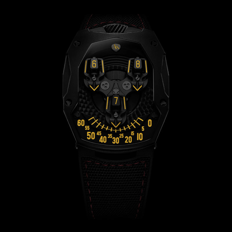 ATOWAK COSMOFLEET Shadow: Titanium Satellite Hour Watch – Atowak