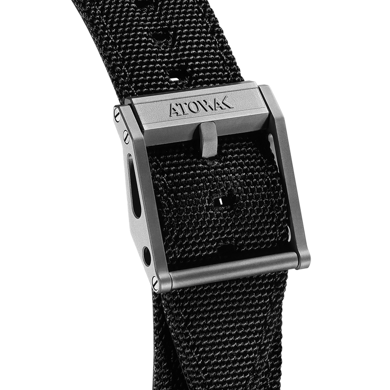 ATOWAK MANTA-X Tidal Blue: Titanium Wandering Hour Watch – Atowak