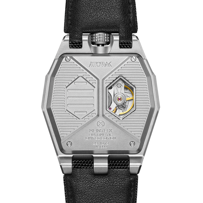 【265】＜Heart of Arcturus＞ハートオブアルクトゥルス ATOWAK MANTA-X Tidal Blue: Titanium Wandering Hour Watch – Atowak