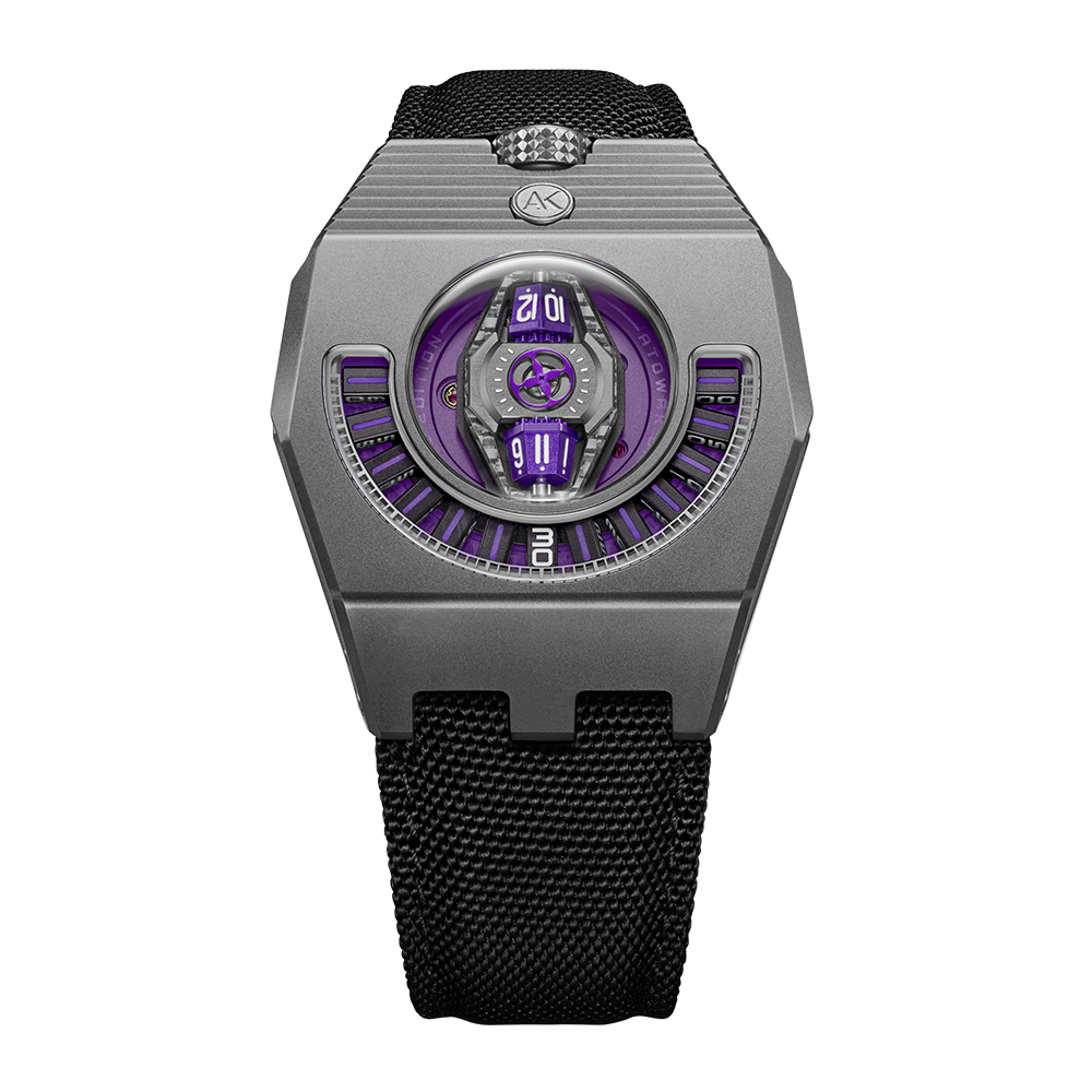 watako様 ATOWAK MANTA-X Watches: Wandering Hour Grade 5 Titanium Luxury