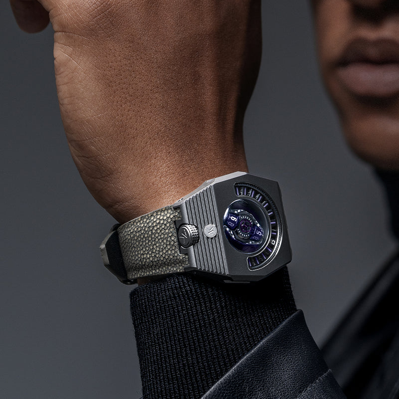 ATOWAK MANTA-X Watches: Wandering Hour Grade 5 Titanium Luxury