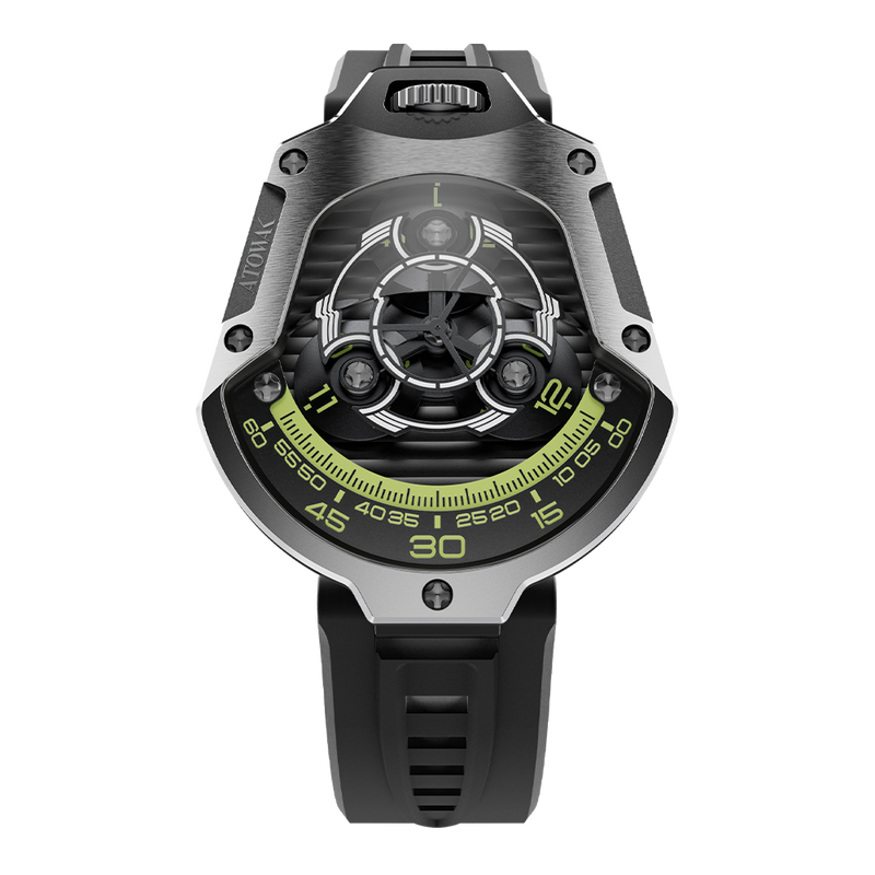 ATOWAK SPACESHIP Abyssal Blue | 360° Revolving Hour Watch – Atowak