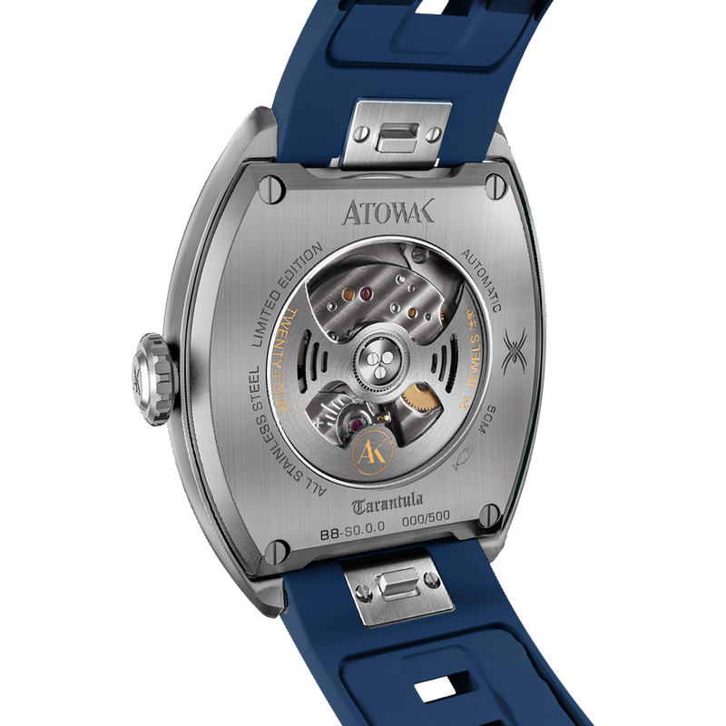 ATOWAK TARANTULA Sapphire Blue | 360° Satellite Hour Watch – Atowak