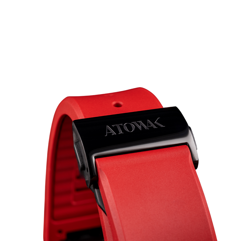 ATOWAK TARANTULA Twilight Red | 360° Satellite Hour Watch – Atowak