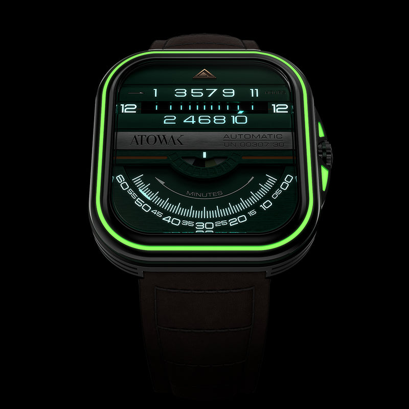 Windows Pro Green (Dial Upgraded) - Luxury Mechanical Watch – Atowak