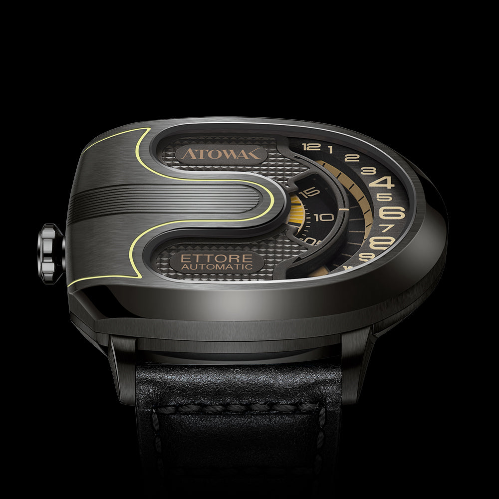 【新品未使用】ATOWAK 自動巻き機械式腕時計 (Lite Gray) Ettore Lite Gray – Atowak